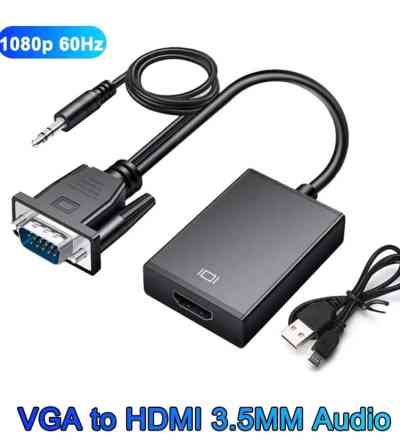 VGA 신호를 HDMI / VGA to HDMI 변환 케이블