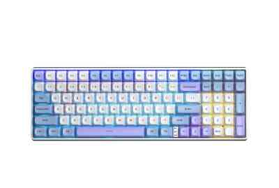 게이밍 키보드 AULA S100 Pro Starry Cloud Red switch