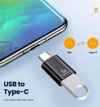 6A USB 3.0 C타입 to USB타입 변환 OTG 젠더